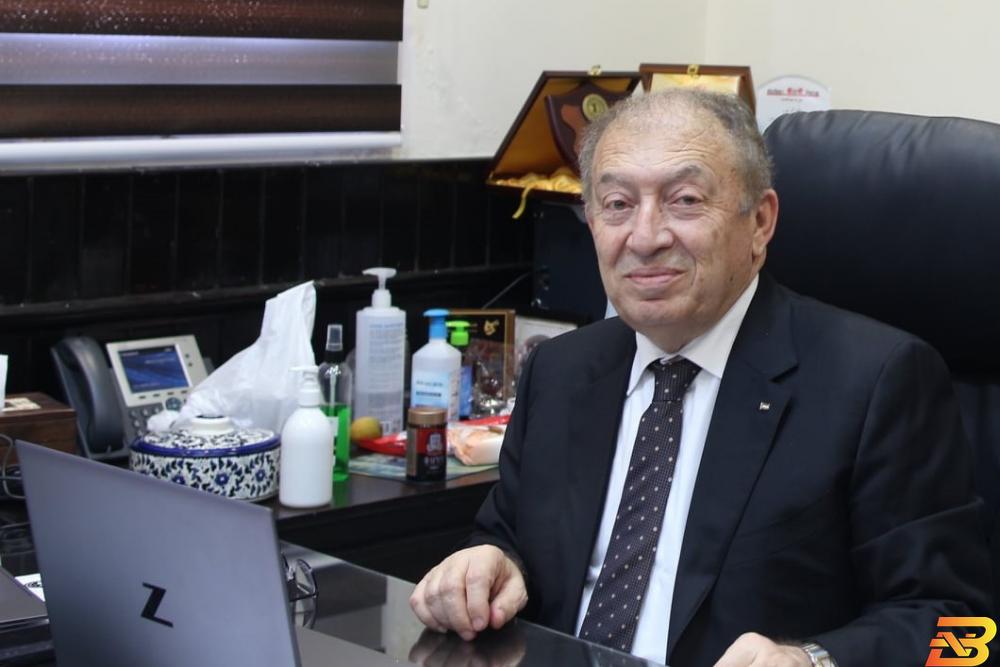 وزير الاقتصاد الوطني خالد العسيلي خلال مشاركته في المؤتمر الإفتراضي العسيلي يشارك في المؤتمر الوزاري للاتحاد من أجل المتوسط
