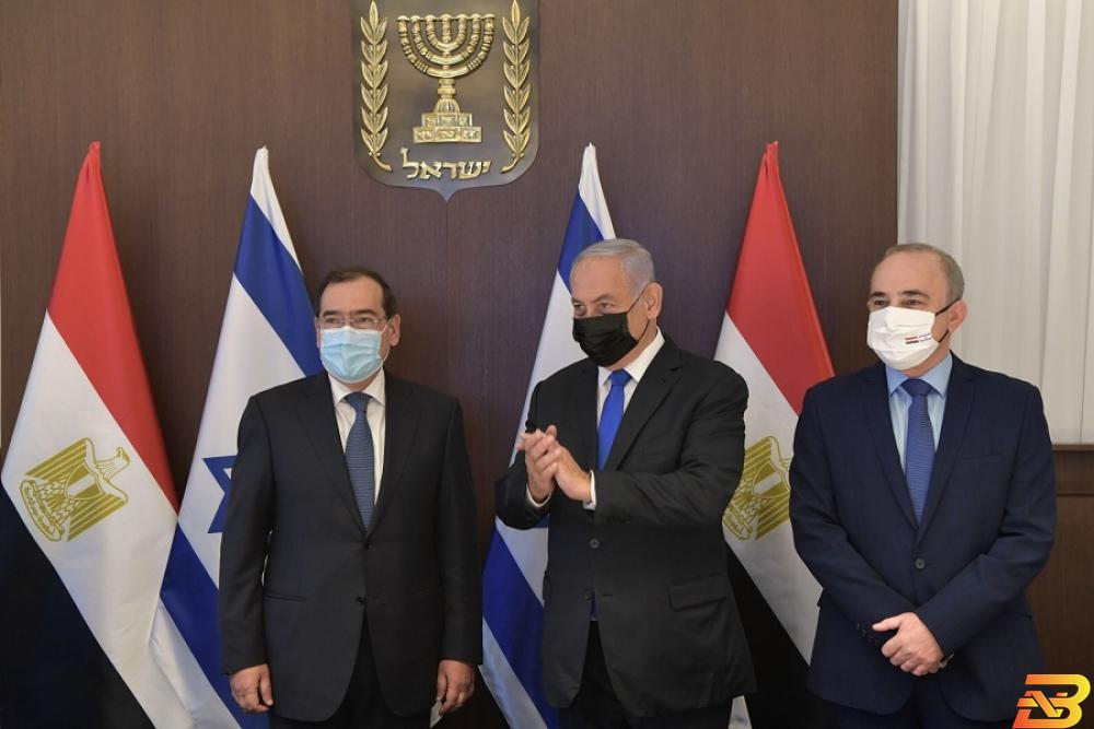 مصر وإسرائيل تتفقان على تنفيذ مشروع طاقة جديد