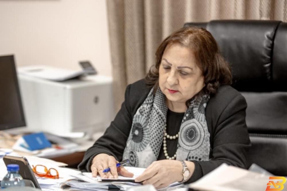وزيرة الصحة مي الكيلة الكيلة لوزراء الصحة العرب: نتطلع لدعمكم في توفير اللقاح