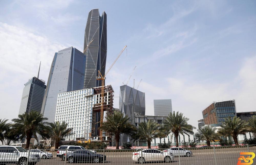 مركز الملك عبد الله المالي شمال الرياض-تصوير رويترز الاقتصاد السعودي ينكمش 3.9% في الربع الرابع 2020