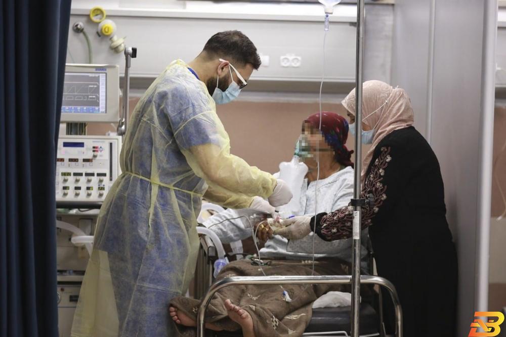 مجمع فلسطين الطبي في رام الله-تصوير الأناضول الكيلة: 44% من المصابين في العناية المكثفة موصولون بأجهزة التنفس الاصطناعي