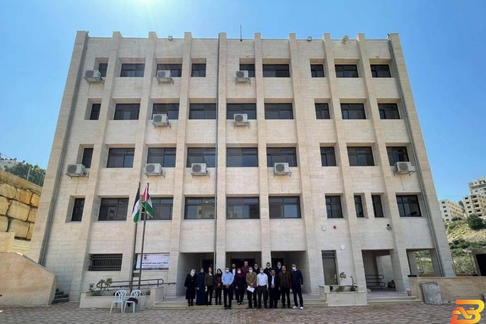 مدرسة بنات رام الله المهنية وزارة التربية تتسلم مشروع إنشاء مدرسة بنات رام الله المهنية
